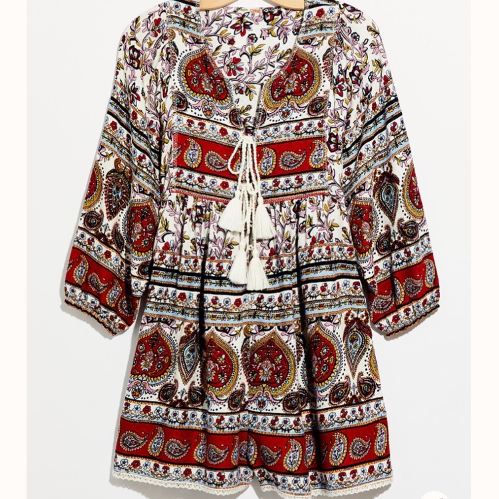 Intimately Feelin The Folk Romper